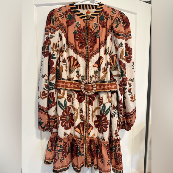 NWT FARM RIO RIAD MINI DRESS -Size M - Picture 11 of 16